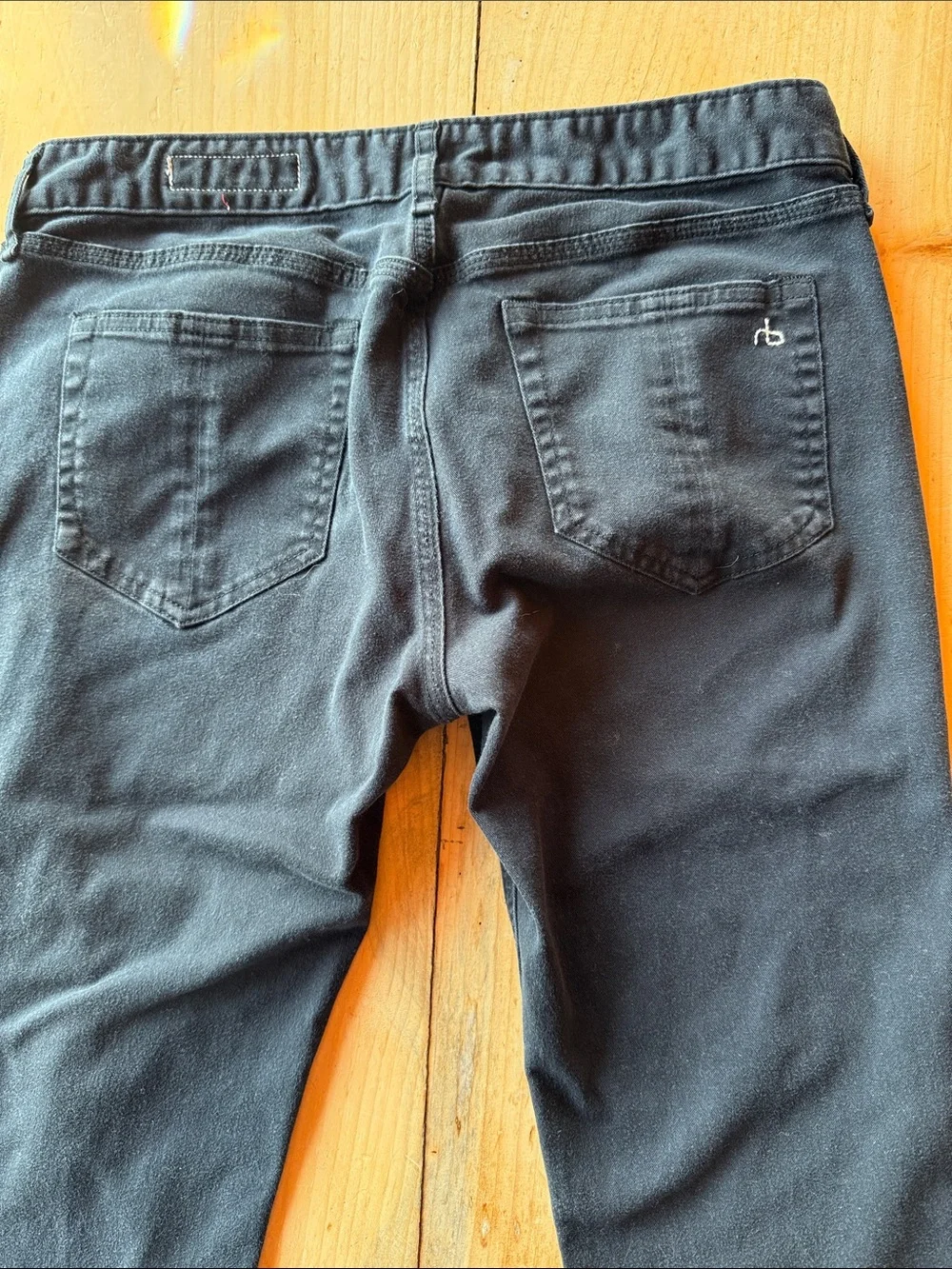 Rag & Bone Jean Women’s Size 29 Made in USA Dark Wash Stretch Denim Cotton Lycra
